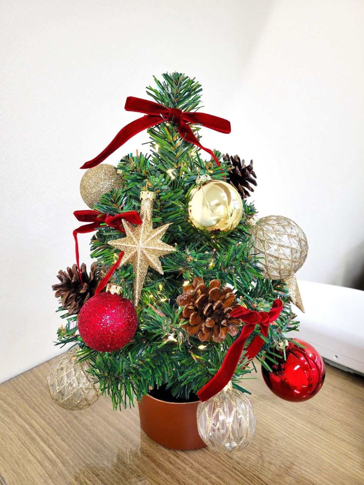 クリスマス飾りをしました