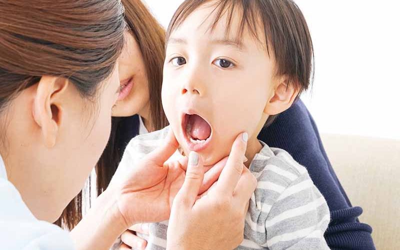 子どもの治療風景